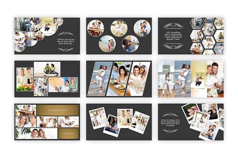 Kolase - Powerpoint Template #collage#perfect#album#family in Powerpoint Photo Album Template ...