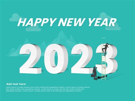 Happy New Year 2023 PowerPoint Template