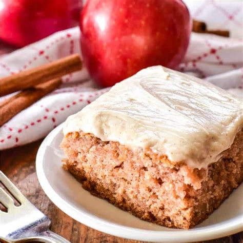 Apple Cake with Cream Cheese Frosting – Lemon Tree Dwelling