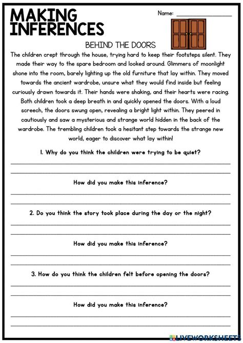 Inference Worksheets - Have Fun Teaching | Making inferences - Worksheets Library