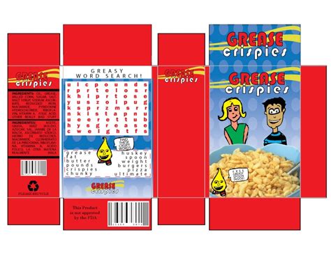 Printable Pictures Of Cereal Boxes - Package Design Mini Cereal Box Adobe Education Exchange ...