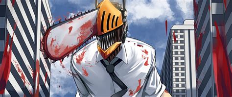 3440x1440 Resolution HD Denji Chainsaw Man 2022 3440x1440 Resolution Wallpaper - Wallpapers Den