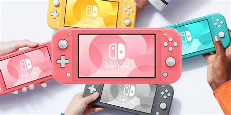 Nintendo Releases the Best Switch Lite Color Option Yet