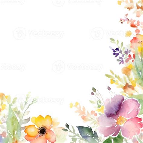 Watercolor spring flowers 22951739 Stock Photo at Vecteezy