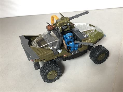 Custom-made Mega Construx Halo Warthog coupe