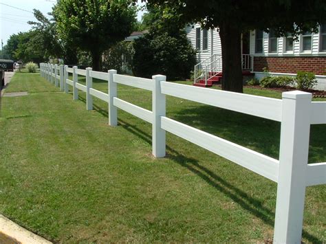 Vinyl Rail Fences | Swiss Valley Fence