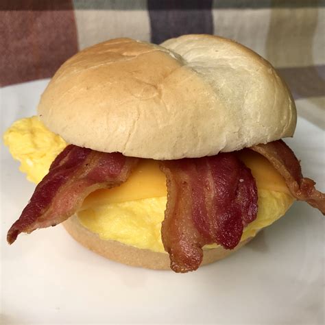 Bacon Egg and Cheese Sandwich - Lehmans Deli