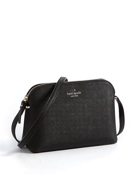 Kate Spade Cedar Street Mandy Leather Crossbody Bag in Black | Lyst