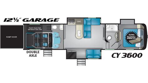 2018 Cyclone Toy Hauler Floor Plans | Wow Blog