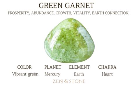 Green Garnet - Meaning, Uses, & Healing Properties