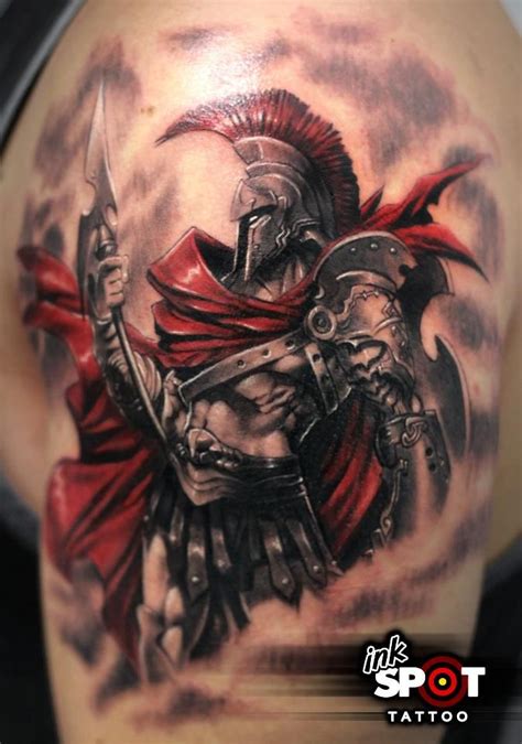 roman soldier tattoo - Google zoeken | Mythology tattoos, Greek tattoos, Tattoos