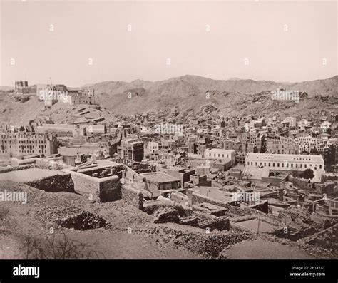 City of Mecca Mecca, Saudi Arabia, 19th century Stock Photo - Alamy