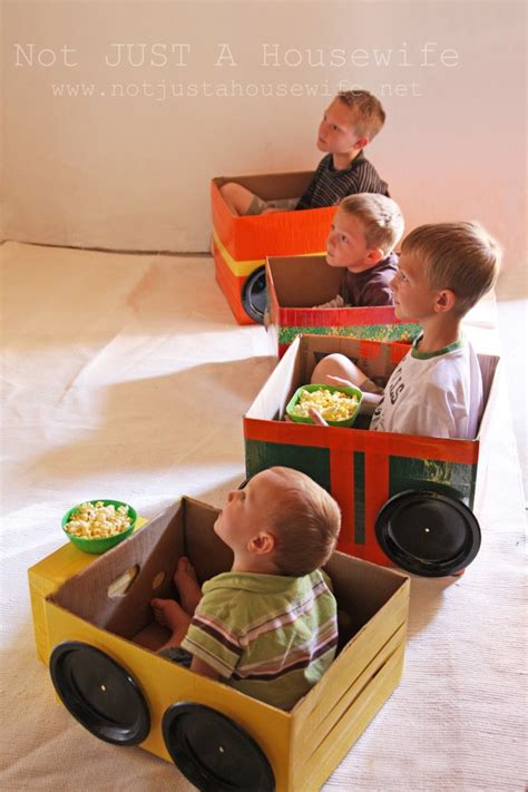 Cardboard Cars for a Homemade Drive-In Theater - Stacy Risenmay