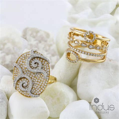 Modern Gold Ring Collection - Indus Jewellers