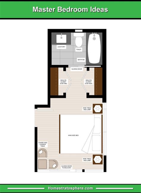 Walk In Closet And Bathroom Floor Plan