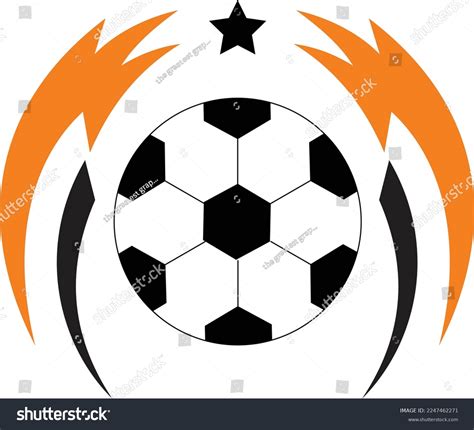 Soccer Ball Fire Football Logo Design Stock Vector (Royalty Free) 2247462271 | Shutterstock