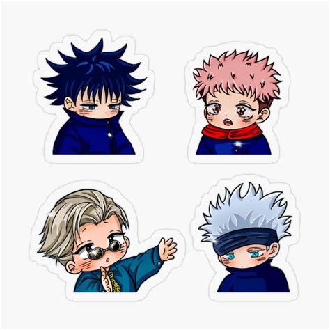 Jujutsu Kaisen Characters Chibi