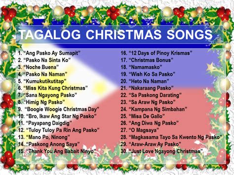 100+ Best OPM Tagalog Christmas Songs - Spinditty