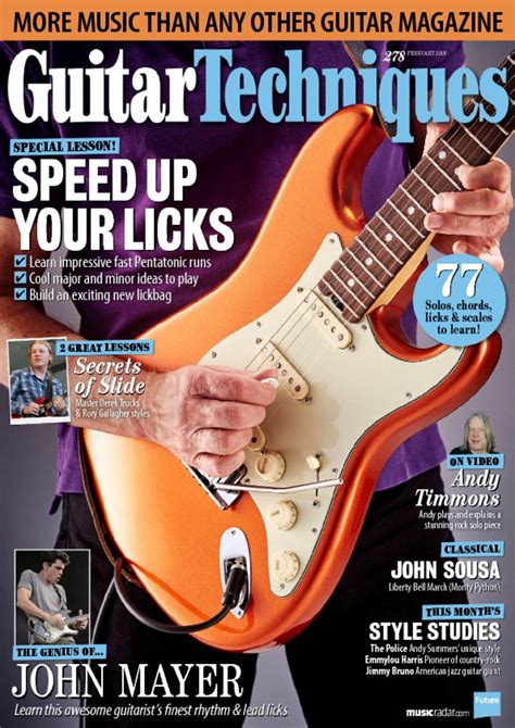 Guitar Techniques Magazine (Digital) - DiscountMags.com