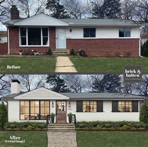 What's the Difference Between Muntin vs. Mullion? | brick&batten Exterior House Remodel, Home ...