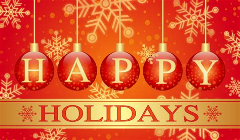 Clipart - Happy Holidays - Card