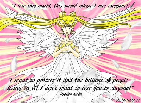 Sailor Moon Quote by Laura-Moon97.deviantart.com on @DeviantArt | Sailor moon quotes, Sailor ...