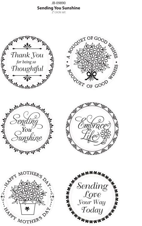 JB09890SendingYouSunshine2 Tampons, Images Vintage, Karten Diy, Verses For Cards, Card Sayings ...