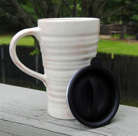 Ceramic Travel Mug with a lid