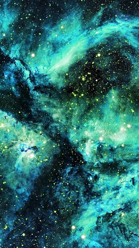 Green Galaxy Wallpaper Hd Iphone - Free 4K Wallpaper