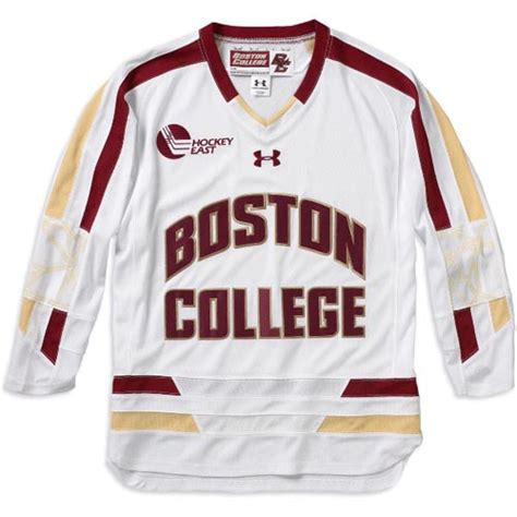 Boston College's New Under Armour Home Hockey Jersey - BC Interruption