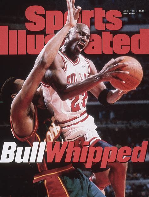 Chicago Bulls Michael Jordan, 1996 Nba Finals Sports Illustrated Cover by Sports Illustrated