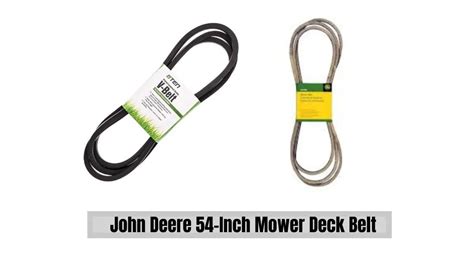 John Deere 54-Inch Mower Deck Belt Diagram Described - LawnAsk