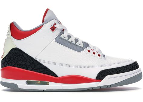 Jordan 3 Retro Fire Red (2007) - 136064-161