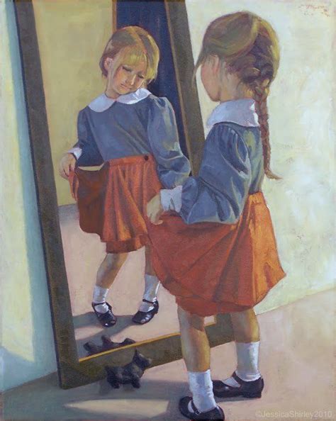 reflection in mirror art - Google Search | Reflection art, Art painting, Art reference