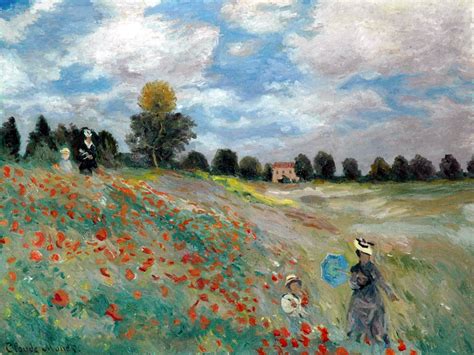 Claude Monet "Wild Poppies, Near Argenteuil", 1873 | Painting, Water lilies art, Frames for ...