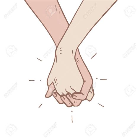 People Holding Hands Concept, Vector ... | Holding hands drawing, People holding hands, How to ...