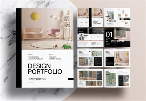 Interior Design Portfolio Page Layout | Psoriasisguru.com