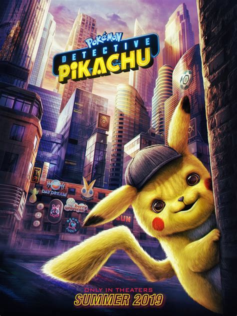 Pokémon Detective Pikachu Movie Poster | Poster By Jithyjens