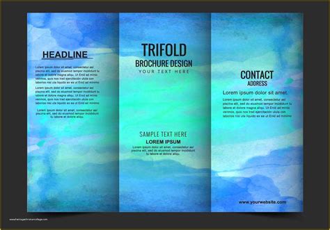 Free Tri Fold Template Of Free Tri Fold Brochure Templates Microsoft Word | Heritagechristiancollege