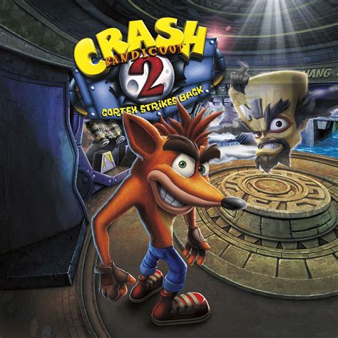 Crash Bandicoot 2: Cortex Strikes Back Cover Art