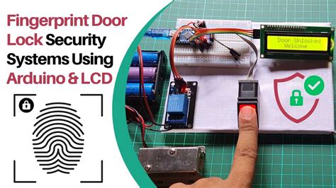 Arduino Fingerprint Door Lock Using ESP32 With A Web App, 54% OFF