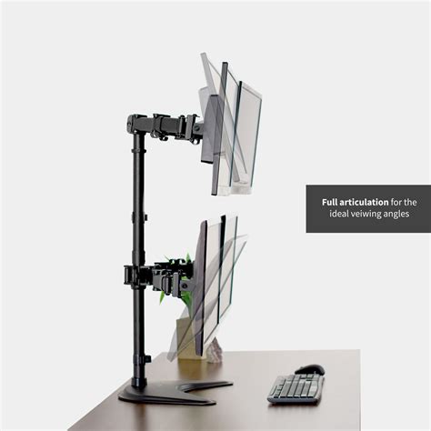 VIVO Quad Monitor Mount Adjustable Desk Stand for Holds 4 LCD Screens up to 27" 641020645149 | eBay