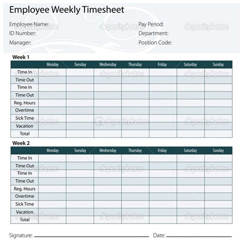 Nanny Payroll Spreadsheet — db-excel.com