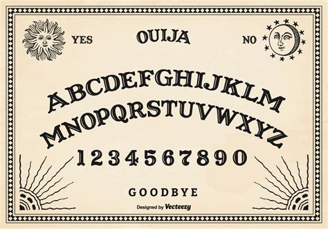 Ouija Board Vector Art, Icons, and Graphics for Free Download