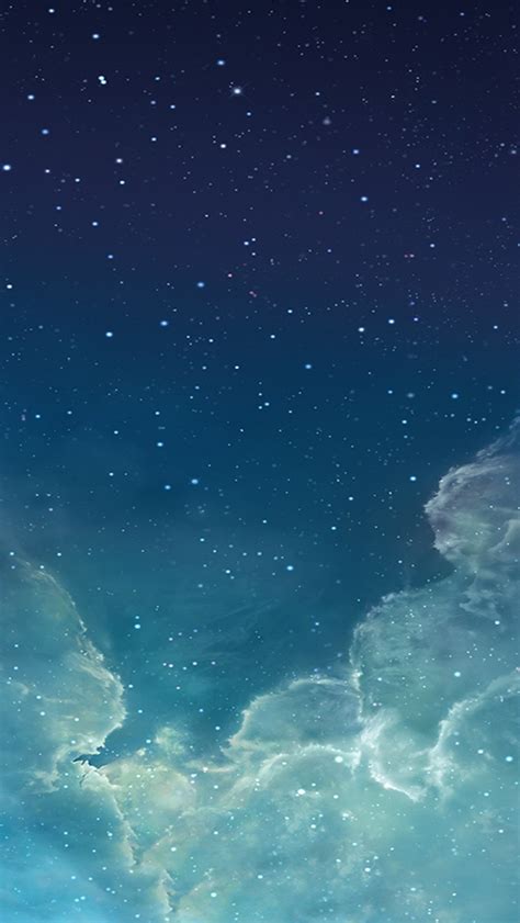 Starry night sky iPhone Wallpapers Free Download