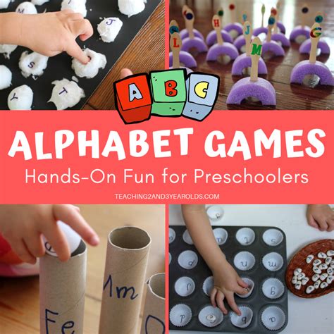 18 Super Fun Preschool Alphabet Games