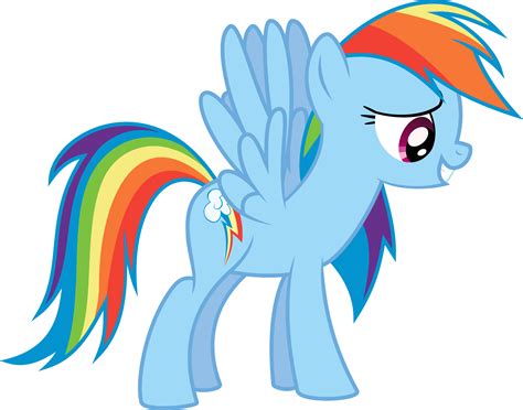 Rainbow Dash Vector by Kamyk962 on DeviantArt