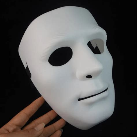 Terror Halloween Mask Party Latex Mask Full Face Long White Face Scary Masks for Men Women ...