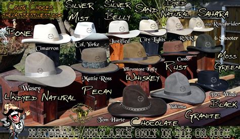 Cowboy Hat Color Rules