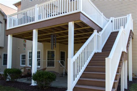 Vinyl Porch Railing Installation - Best PVC Handrails in Pittsburgh